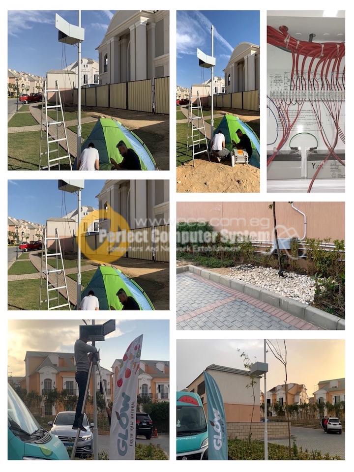 Layan Compound surveillance infrastructure project